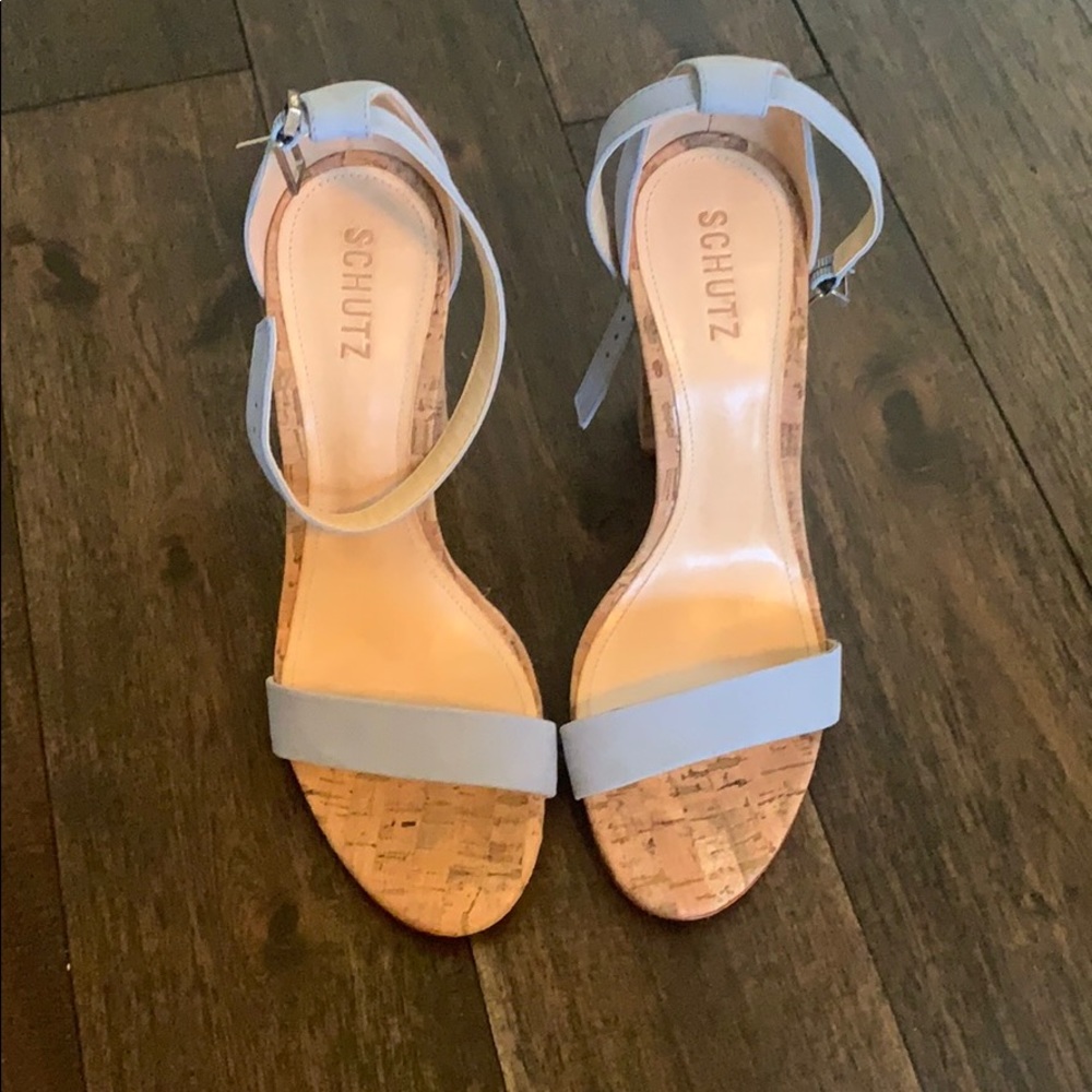 Schutz Cork Heels